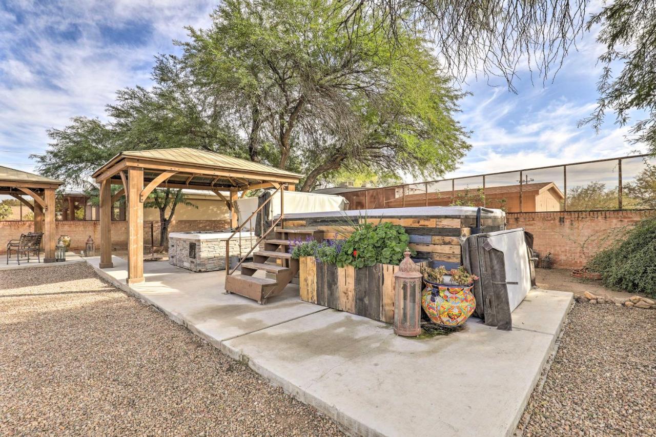 Pet-Friendly Tucson Casita Shared Hot Tub And Porch Villa Luaran gambar