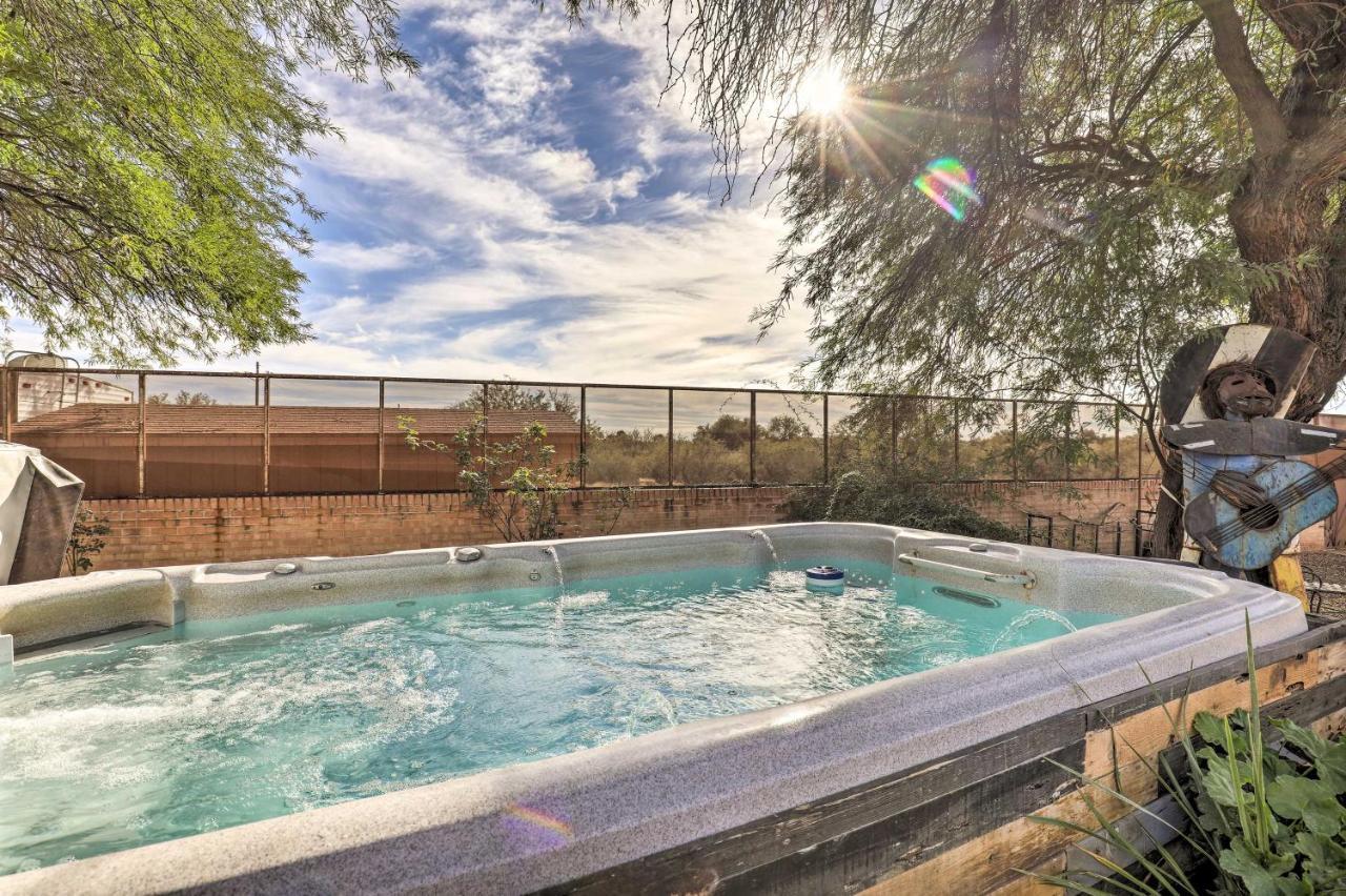 Pet-Friendly Tucson Casita Shared Hot Tub And Porch Villa Luaran gambar