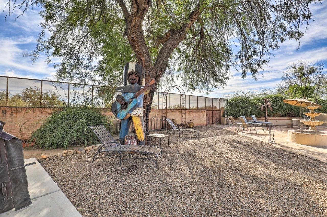 Pet-Friendly Tucson Casita Shared Hot Tub And Porch Villa Luaran gambar