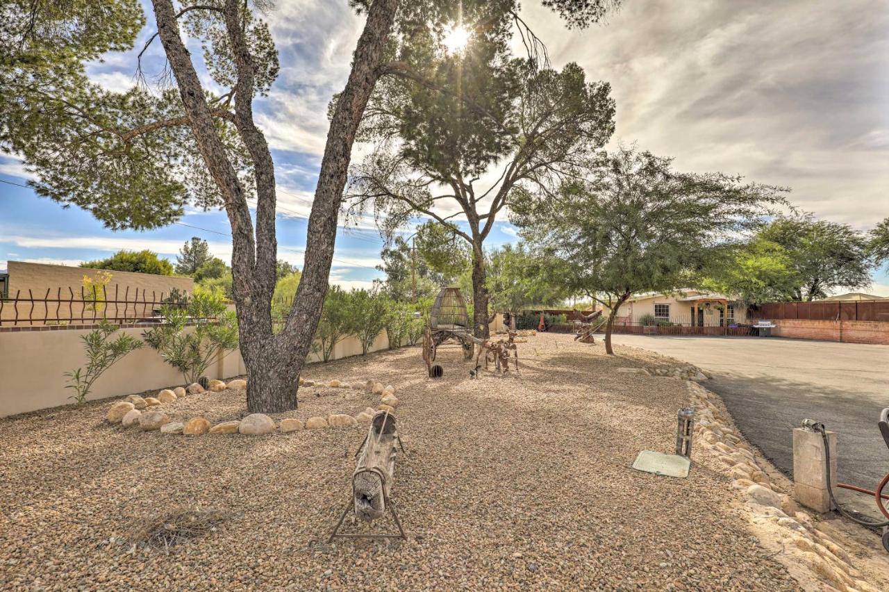 Pet-Friendly Tucson Casita Shared Hot Tub And Porch Villa Luaran gambar